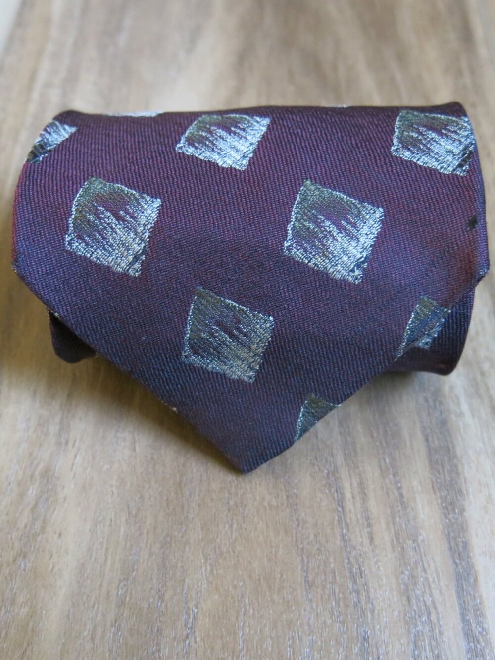 Giorgio Armani Cravatte Multi Color Print 100% Silk Men's Neck Tie